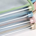 Pikkukuva 9 / 10: Mesh vetoketjullinen pussipussi Läpinäkyvä viilalaukku VÄRI 3 VÄRI 3 Color 3