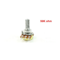 Miniatyrbillede 3 af 5: Potentiometer 50K Ohm 5STK 5STK 5pcs