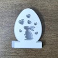 Miniatyrbilde 7 av 10: Hule kaninlys dekorasjon 3D hjerte kaninform 1 1 1