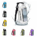 Miniatyrbilde 4 av 8: 2L Svømmevanntett Veske Messenger Bag SORT SORT Black