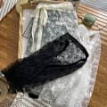 Pikkukuva 3 / 9: Lace Up Skirt Lap Over Hameet MUSTA black