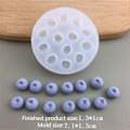 Miniatyrbillede 1 af 10: Lys Silikoneform Bageform BLÅBÆRFORM M BLÅBÆR Blueberry Mold M