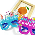 Miniatyrbilde 6 av 10: Morsomme brilleinnfatning Festbriller STYLE 3 STYLE 3 Style 3