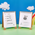 Miniatyrbillede 9 af 9: Kalender Skrivebordskalender C C C
