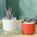 Miniatyrbilde 6 av 8: Blomstervase Blomsterpotte ORANSJE Orange