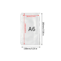 Miniatyrbilde 1 av 10: 5 STK Loose Leaf Bag Konvolutter Lomme A6 A6 A6