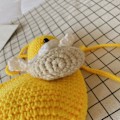 Miniatyrbild 5 av 10: Stickad Ullväska Axelväskor GUL yellow