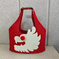 Miniatyrbillede 5 af 7: Dragon Felt Tote Håndtaske Indkøbstaske L L