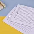 Miniatyrbillede 3 af 6: 2 STK Købmandsliste Magnetisk Notesblok To Do List Notesblok Magnetisk