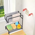 Miniatyrbild 8 av 8: Trashållare Desktop Väggmonterad Förvaringsställ VIT White