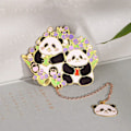 Pikkukuva 3 / 10: Metal Panda Kirjanmerkki Kirjaleike STYLE 1 STYLE 1 Style 1