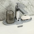 Miniatyrbillede 1 af 10: Køkkenhanemåtte Svampafløbsstativ GRÅ grey