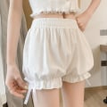 Miniatyrbillede 9 af 9: Tynde sikkerhedsbukser Anti-eksponeringsshorts WHITE M white M