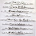 Miniatyrbilde 3 av 8: Stempel Gummistempel A&B&C&D A&B&C&D A&B&C&D