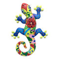 Pikkukuva 1 / 6: Gecko Wall Decor riippuva Takorauta Gecko Wall Hanging RED red