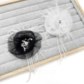Miniatyrbilde 10 av 10: Camellia Dekorasjon Blomst Cloth Sticker APRIKOS Apricot