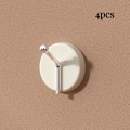 Pikkukuva 1 / 10: 4kpl Seinäkoukku Itsekiinnittyvä koukku BEIGE Y SHAPE Y SHAPE beige Y shape-Y shape