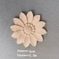 Miniatyrbillede 6 af 10: Træudskårne håndværk Træfigurer Håndværk 7X4.5CM4 4 7x4.5cm4