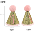 Miniatyrbild 4 av 10: Färgglad tofs Barnstolsbanner Färgglad tofsbanner STYLE 4 style 4