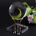 Miniatyrbillede 9 af 10: Krystalkuglebase Krystalkugleholder GOLD M Gold M