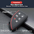 Miniatyrbild 5 av 5: Key Case Cover Protector Keyless Entry Remote Hållare Keyless
