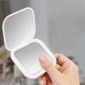 Miniatyrbild 3 av 9: Sminkspegel Sminkspegel VIT White