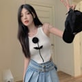 Miniatyrbillede 7 af 9: Indvendig Layering Ekstern Vest SORT&HVID Black&White