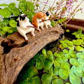 Miniatyrbild 6 av 10: Fiskekattprydnader Akvariumdekoration 4 4 4