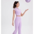 Miniatyrbillede 3 af 10: Kvinder Top Yoga Crop Top SORT M Black M