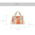 Miniatyrbild 2 av 10: Printed tygväska Crossbody-väska HH H