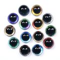 Pikkukuva 1 / 9: 20kpl/10paria Silmät Askartelu Silmät Nukke kristallisilmät 18MM-VÄRI 18mm-color random