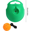 Miniatyrbillede 2 af 10: Pickleball Træner Pickball Øv Rebounder GUL BALL Yellow Ball