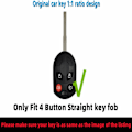 Miniatyrbillede 2 af 4: Silikone Gummi Nøgle Fob Cover Nøgle Fob Cover Case Protector