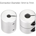 Miniatyrbillede 4 af 8: 2 stk. Joint Motor Connector Clamp-On koblinger 8MM X 4MM 8MM X 8mm x 4mm