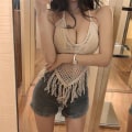 Pikkukuva 5 / 8: Lace-up Riimu kaula Camisole Tube Top Brodeerattu liivi VALKOINEN White