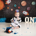 Pikkukuva 8 / 10: 1. syntymäpäivä Crown Space -teema Syntymäpäivähattu TYYLI 3 TYYLI 3 style 3