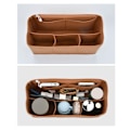 Miniatyrbilde 3 av 10: Handbag Insert Bag Purse Liner GRÅ 2# 2# Gray 2#-2#