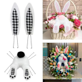 Miniatyrbillede 1 af 10: Påskeharekranssæt Bunny Butt Wreath Attachment STIL 4 Style 4