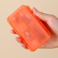 Miniatyrbillede 5 af 10: 6 Grid Pills Box Daily Pill Case GRØN green