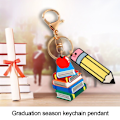 Miniatyrbild 5 av 10: Graduation Ceremoni Keychain Graduate Key Chain 4 4 4