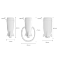 Miniatyrbilde 2 av 10: Kabelbeskytter Lader Kabelbeskyttelsesdeksel MULTICOLOR L/C Multicolor L/C to C-L/C to C