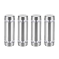 Miniatyrbilde 1 av 7: 4 stk Dobbelthodet avstandsskruer Akrylglassspiker Veggfeste 4PCS
