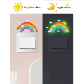Miniatyrbilde 2 av 7: Rainbow Veggdekor Glow in The Dark-klistremerker 1 STK 1 STK 1PCS
