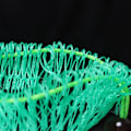Miniatyrbilde 6 av 8: Fiskenettpose Grønn Fiskebur 1M 1M