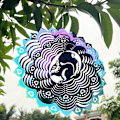 Miniatyrbild 10 av 10: Wind Chime Wind Spinner C C C