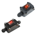 Pikkukuva 7 / 8: Inline power Marine Rocker Switch 2 HEAD 12V/24V 2 2 Head 12V/24V