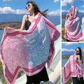 Miniatyrbillede 3 af 10: 90x180 cm Strandsjal Bandana 3 3 3