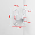 Pikkukuva 1 / 10: Navetan oven lukon oven pultti lukko D D D