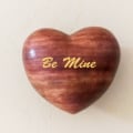 Miniatyrbillede 1 af 10: Lille lommekram Træhjerte-token-håndværksartikler 3 3 3