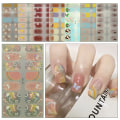 Miniatyrbillede 3 af 10: Nail Stickers Negle Wraps 6 6 6